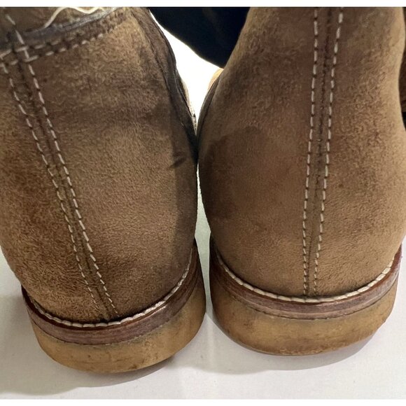 Gucci Suede Monogram Shearling Boots in Brown with Dustbag - Picture 8 of 12